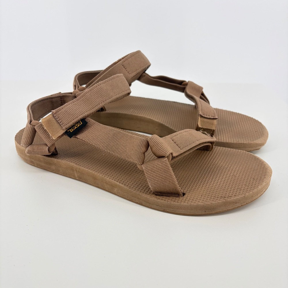 Teva Original Universal Sandals Sesame Tan Hiking Outdoor Water Granola Size 9